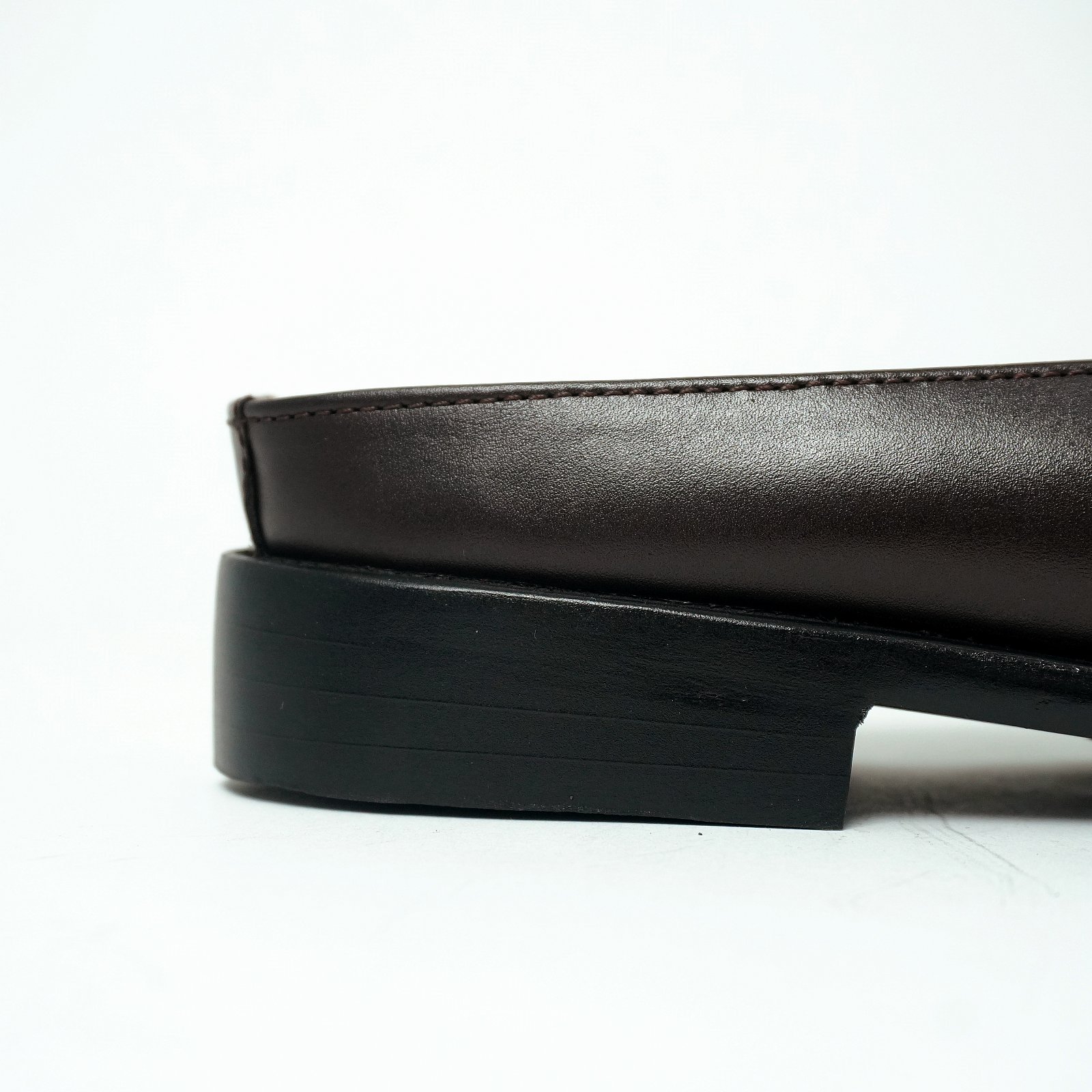 PENNY MULE DARK BROWN