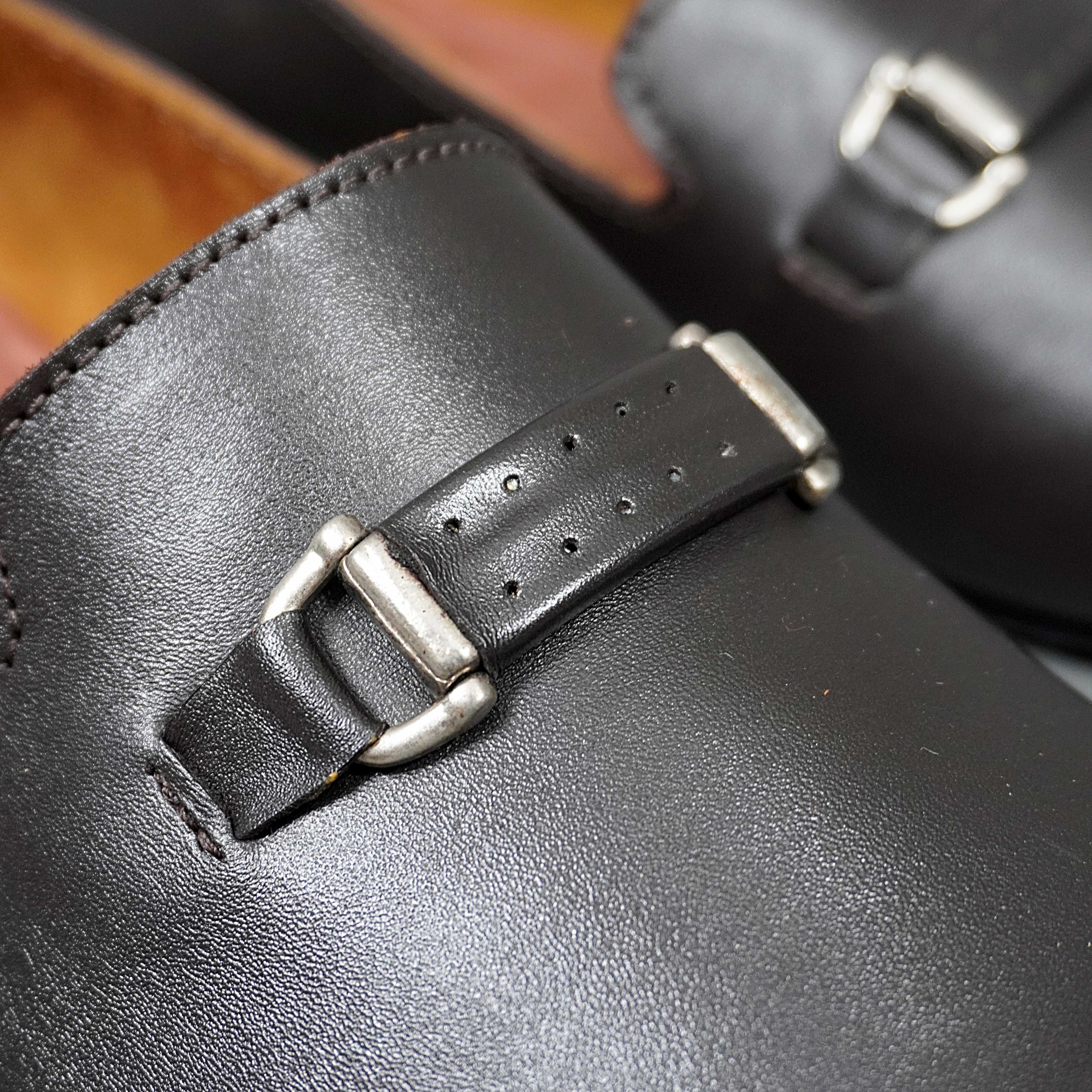 CLASSIC BUCKLE DARK BROWN