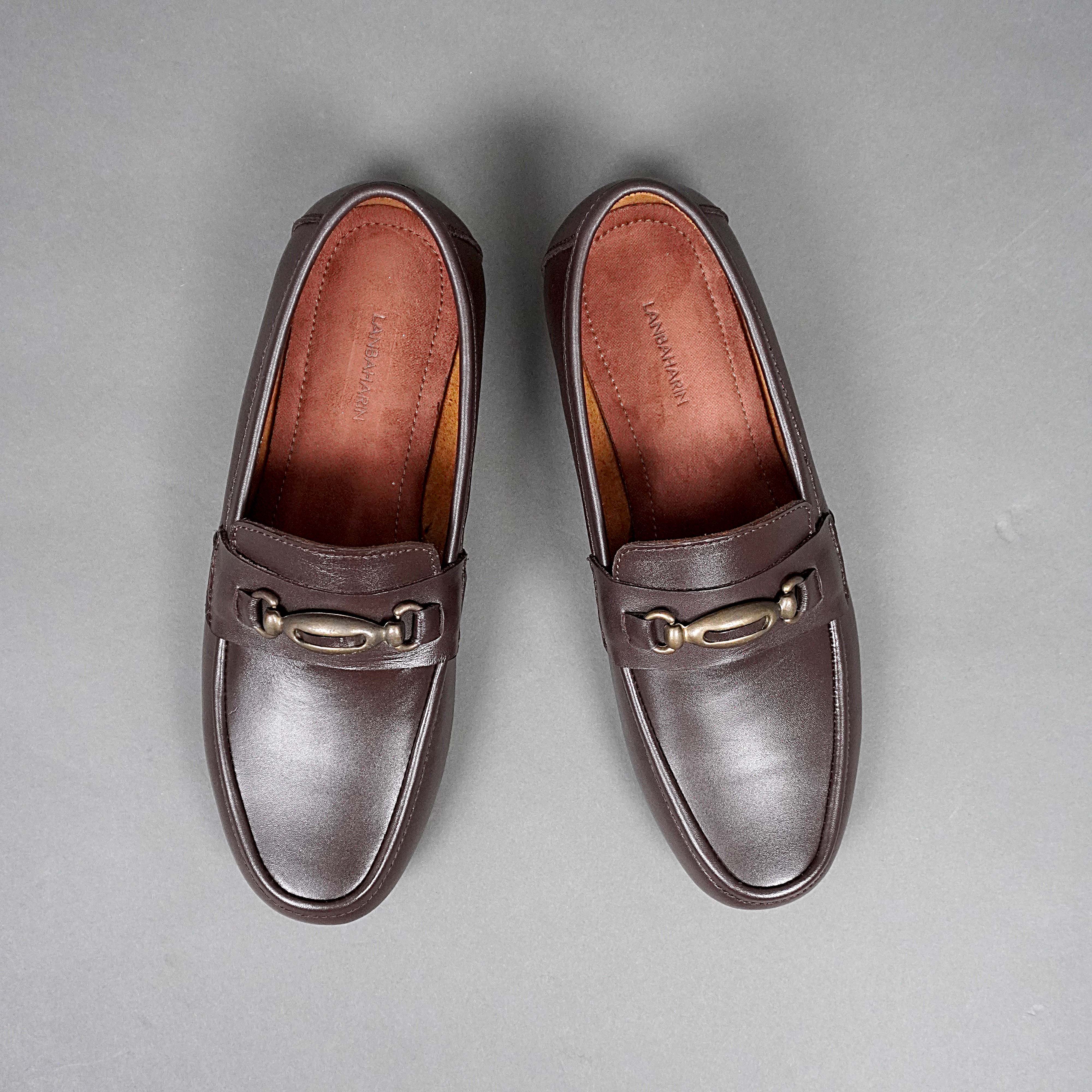 MOCCASIN HORSEBIT BUCKLE ESPRESSO