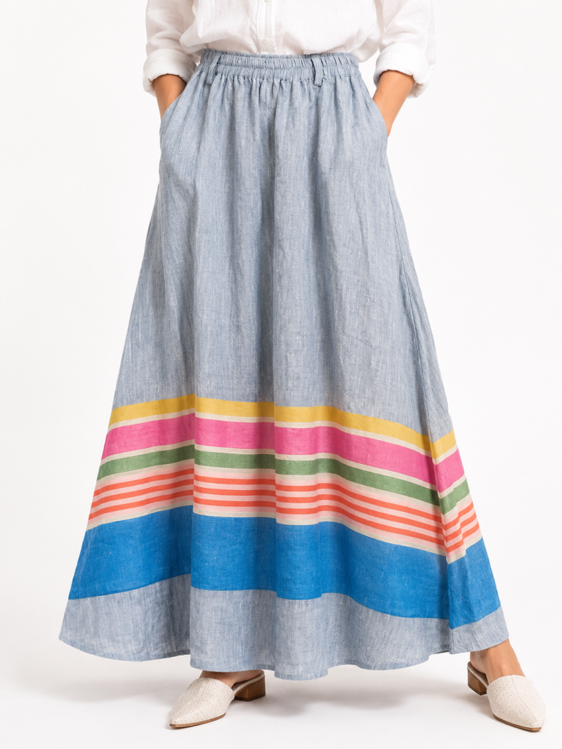LINEN SKIRT LINEN SKIRT